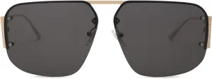 SOJOS Trendy Aviator Sunglasses Mens Womens Retro Metal Rimless Frame Shades Lentes De Sol Para Mujer SJ1192
