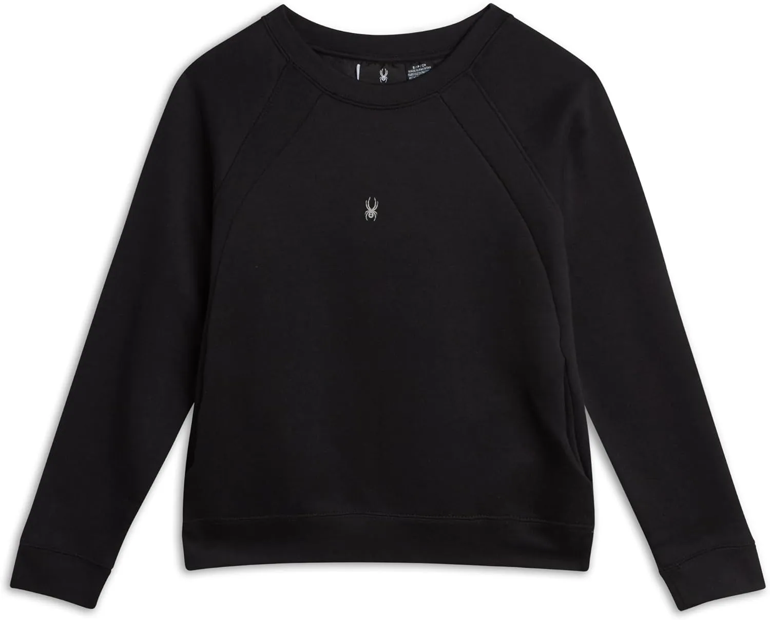 Spyder Women's Crewneck Pullover Sweater - Soft Fleece Long Sleeve Raglan Sweater for Women (Sizes: S-3X)