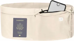 StashBandz Running Belt for Women & Men – Money Belt with 4 Large Secure Pockets (1 Zippered) | Fanny Pack & Phone Holder for Running, Travel, Hiking, and Workouts