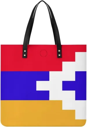 Stylish Congo Flag Women's Hobo Bag Elegant Leather Tote for Travel and Daily Essentials