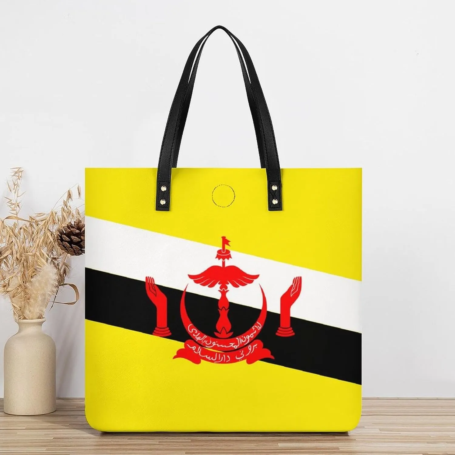 Stylish Congo Flag Women's Hobo Bag Elegant Leather Tote for Travel and Daily Essentials