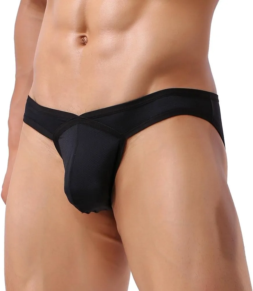 Summer Code Mens Sexy Micro Mesh Briefs Soft Breathable Bulge Pouch Underwear