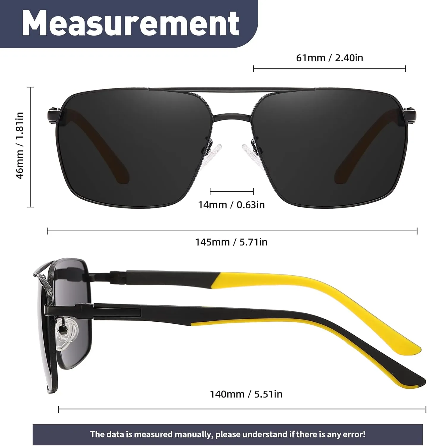 Sunglasses for Men Women Trendy Polarized Sunglasses UV400 Fashion SunGlasses Aviator Sunglasses for Driving Fishing