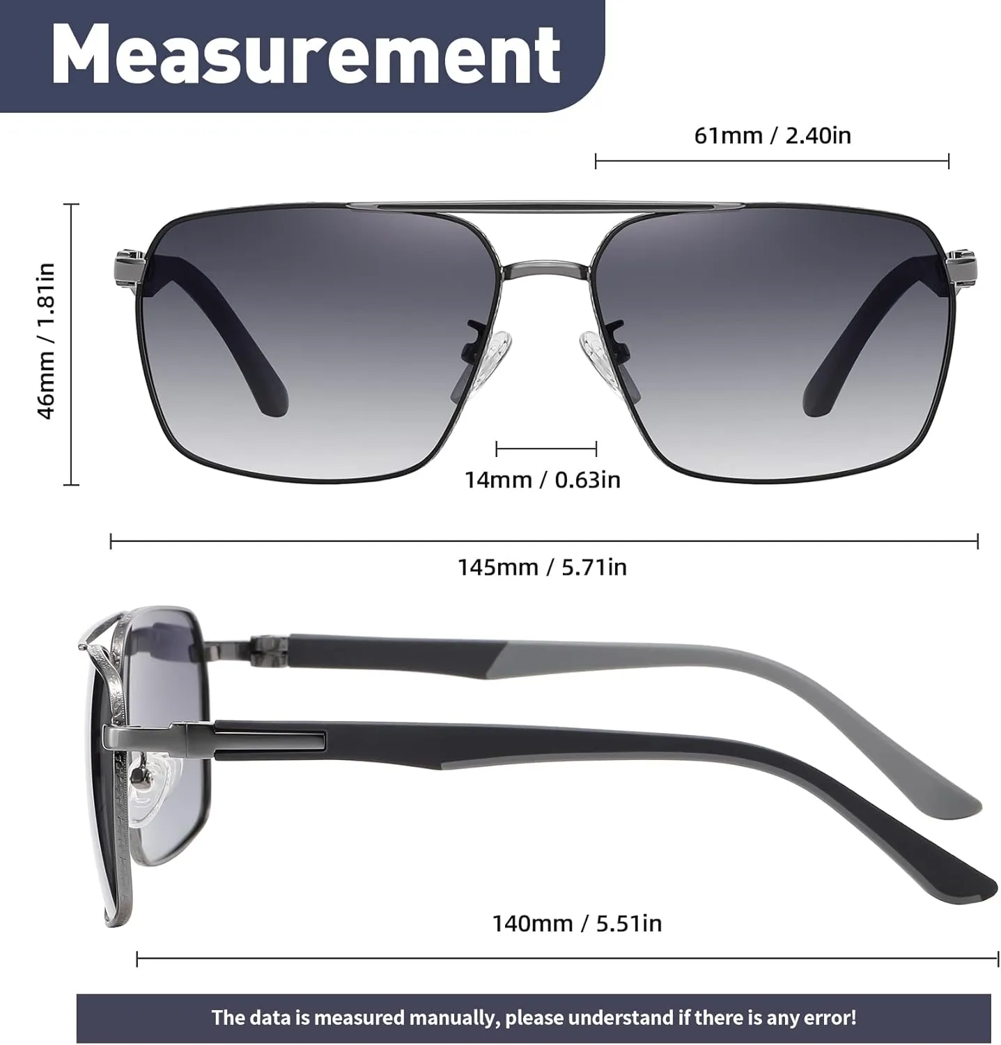 Sunglasses for Men Women Trendy Polarized Sunglasses UV400 Fashion SunGlasses Aviator Sunglasses for Driving Fishing