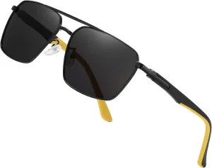 Sunglasses for Men Women Trendy Polarized Sunglasses UV400 Fashion SunGlasses Aviator Sunglasses for Driving Fishing