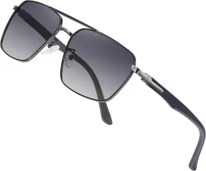 Sunglasses for Men Women Trendy Polarized Sunglasses UV400 Fashion SunGlasses Aviator Sunglasses for Driving Fishing