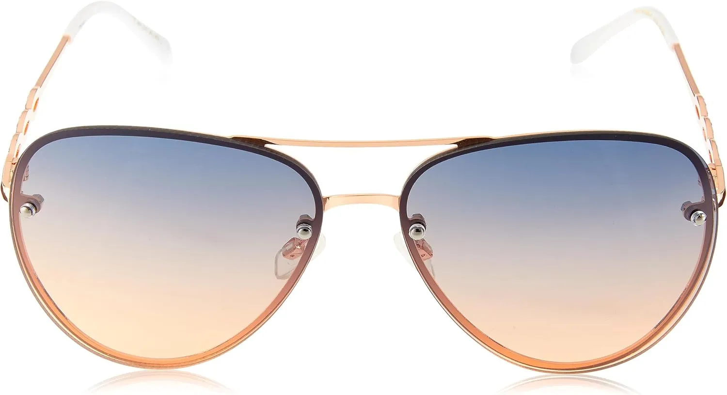 TAHARI womens Metal UV Protective Aviator Women