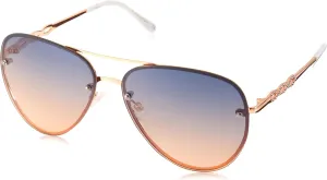 TAHARI womens Metal UV Protective Aviator Women