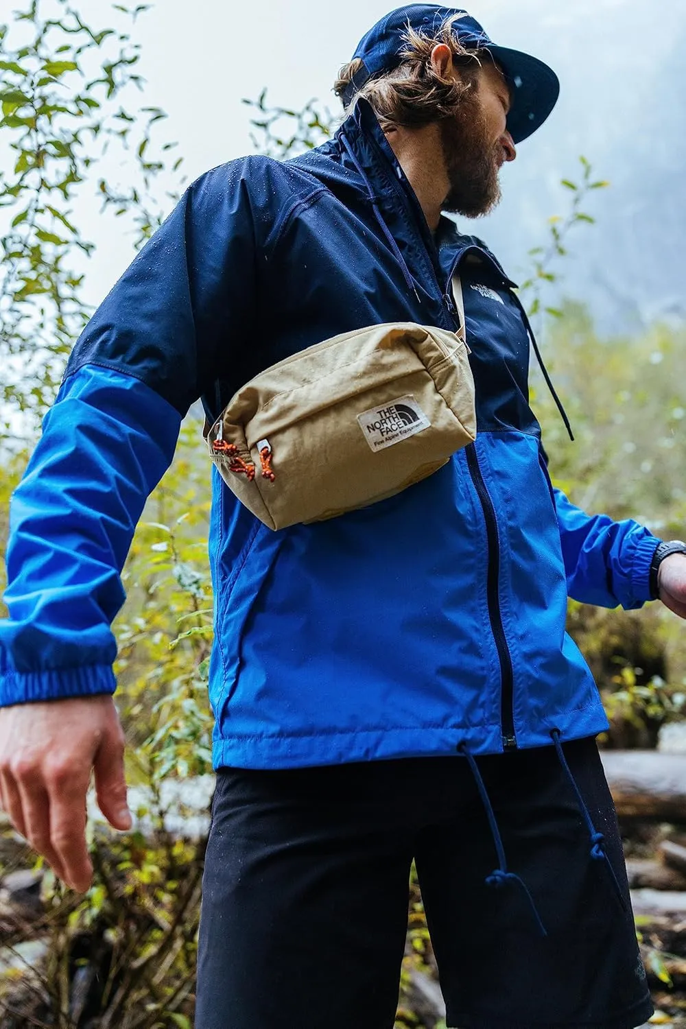 THE NORTH FACE Berkeley Lumbar Waist Pack With Zipper Closure And Adjustable Strap