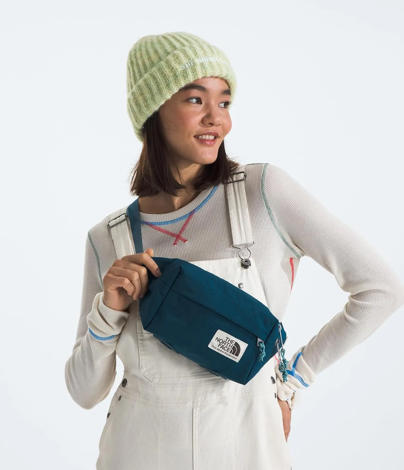 THE NORTH FACE Berkeley Lumbar Waist Pack With Zipper Closure And Adjustable Strap
