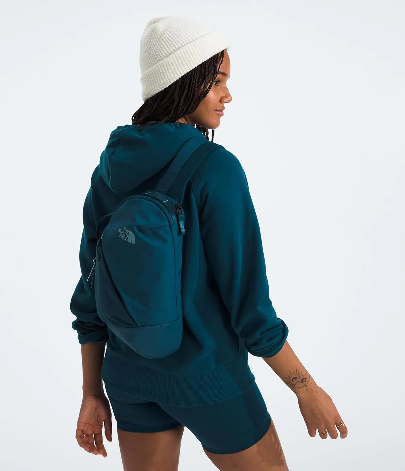 THE NORTH FACE Women's Isabella Sling - PFAS Free, Midnight Petrol Light Heather/Midnight Petrol, One Size