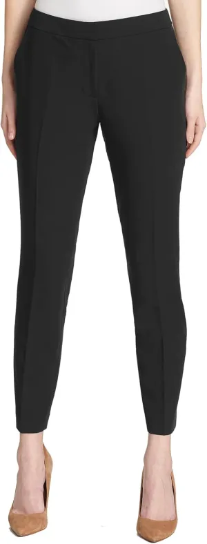 Tommy Hilfiger Women's Dress Pants – Straight-legged Trousers With Elastic Waist
