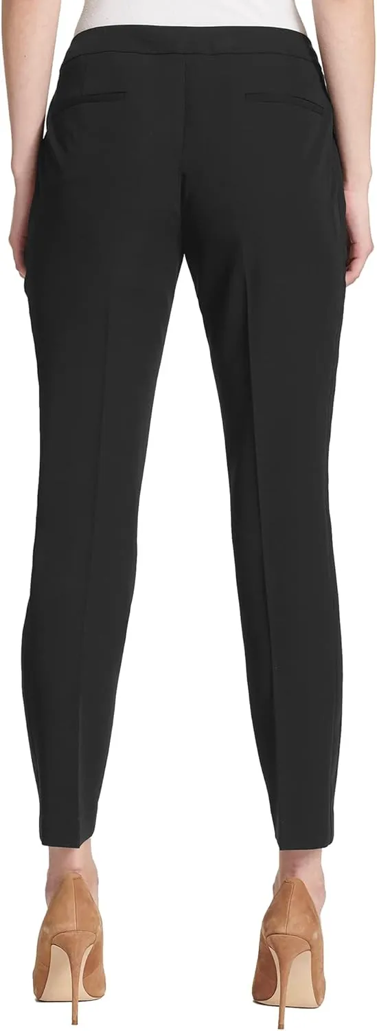 Tommy Hilfiger Women's Dress Pants – Straight-legged Trousers With Elastic Waist