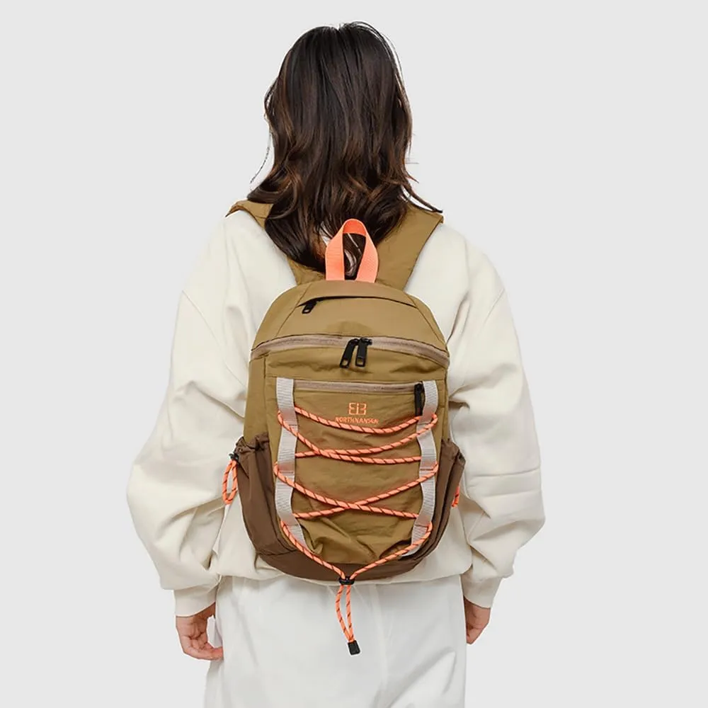 Travel Hiking Backpack for Women,Cycling bag,Lightweight,Waterproof,Outdoor Sport,Leisure,Gym,Camping,Casual Bag,Small 20L. (Khaki)