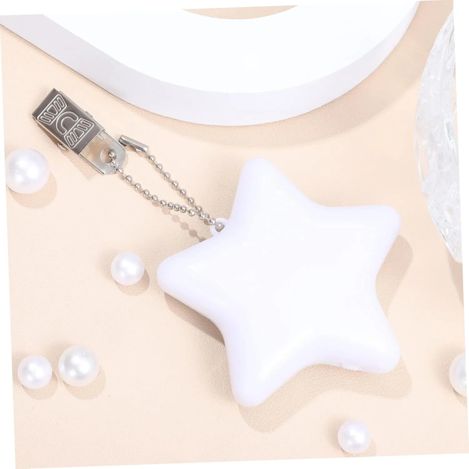 Uonlytech 2pcs Star-Shaped Handbag Led Light with Automatic Motion Control Night Lamp with Clip for Easy Access for Handbag Essentials and Present Ideas