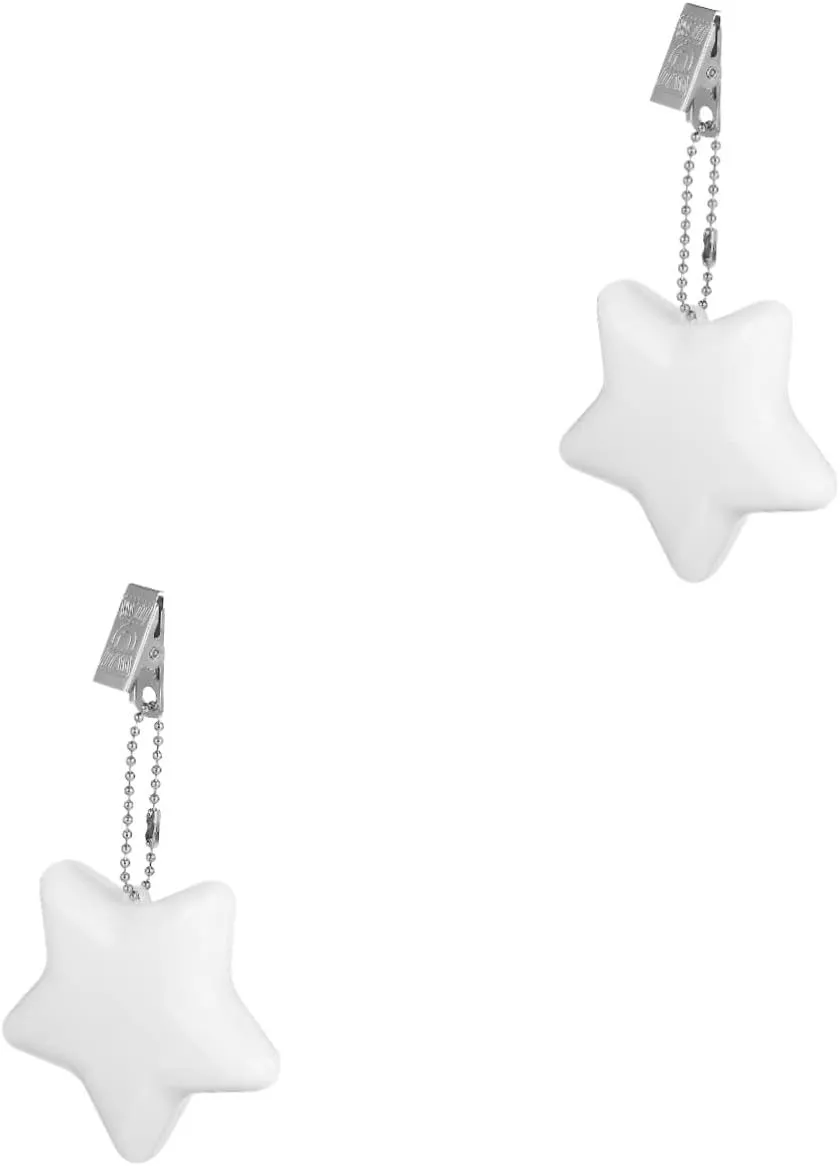 Uonlytech 2pcs Star-Shaped Handbag Led Light with Automatic Motion Control Night Lamp with Clip for Easy Access for Handbag Essentials and Present Ideas