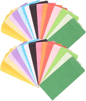 Uonlytech Pcs Cash Envelopes for Money Budget Envelopes Creative Design Compact Lightweight for Savings Tip Giving