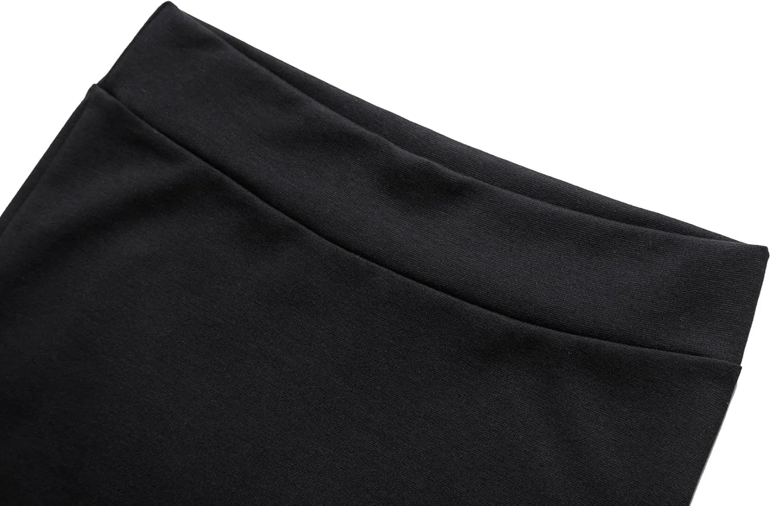 Urban CoCo Women's Elastic Waist Stretch Bodycon Midi Pencil Skirt
