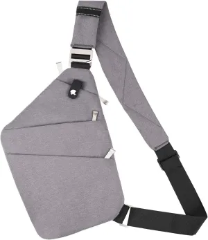 VADOO Anti-theft Crossbody Bags for Women, Shoulder Sling Bag for Men Lightweight Chest Bag for Travel Sport