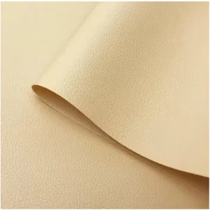 Vinyl Fabric, Marine Faux Leather Upholstery, for Upholstery Crafts, DIY Sewings, Sofa, Handbag, Earrings, Hair Bows Decorations(Beige,1.6X2m)