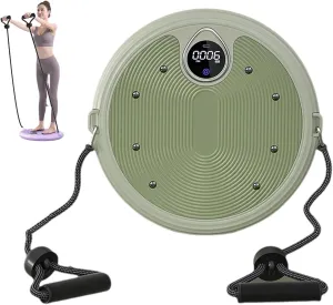 Waist sculptor twist Ab Twister Board 11.8x1.5in Exercise Waist Twisting Disc with 8 Magnets Fitness Twister Handles Trims Waist Slimming Balance Rotating Disc Planche a disque pour abdominaux(