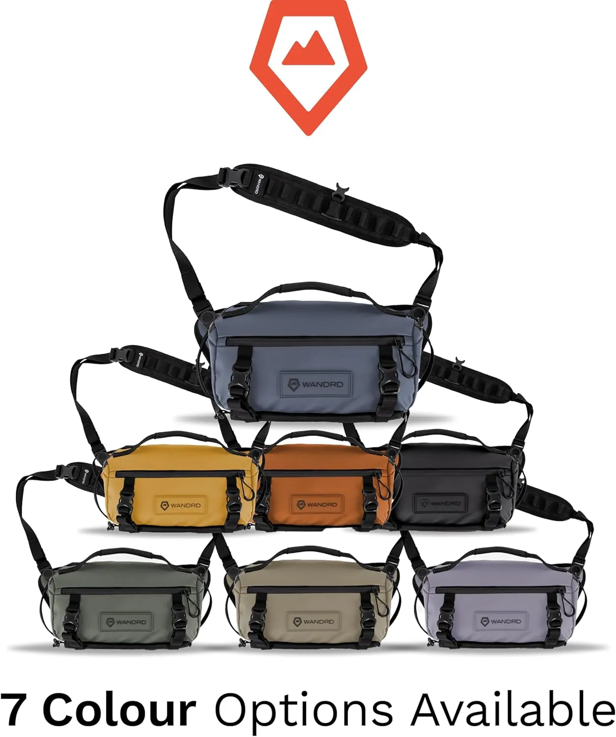WANDRD ROGUE Sling: Compact Camera Sling and Crossbody Bag with Fast Access, 3-Way Carry– Lightweight Everyday Bag Great for Travel, Photography, and Daily Use (Black)