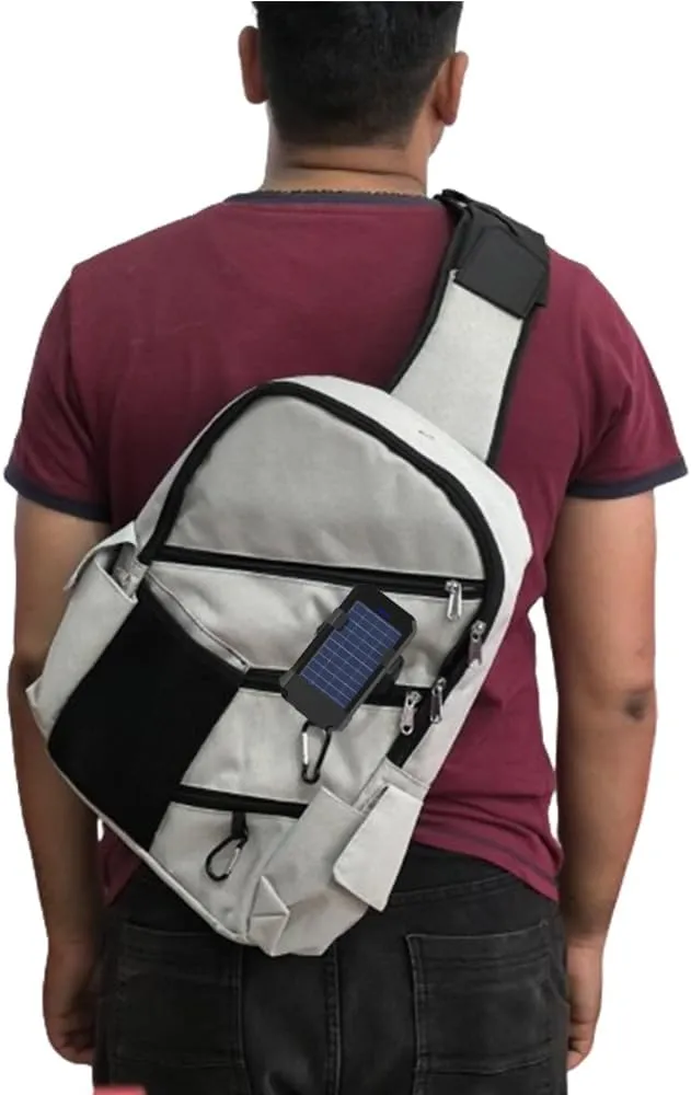 Water-Proof Daily Sling Bag, Crossbody Backpack, Shoulder Bag for Travel, Hiking, Cycling, Camping