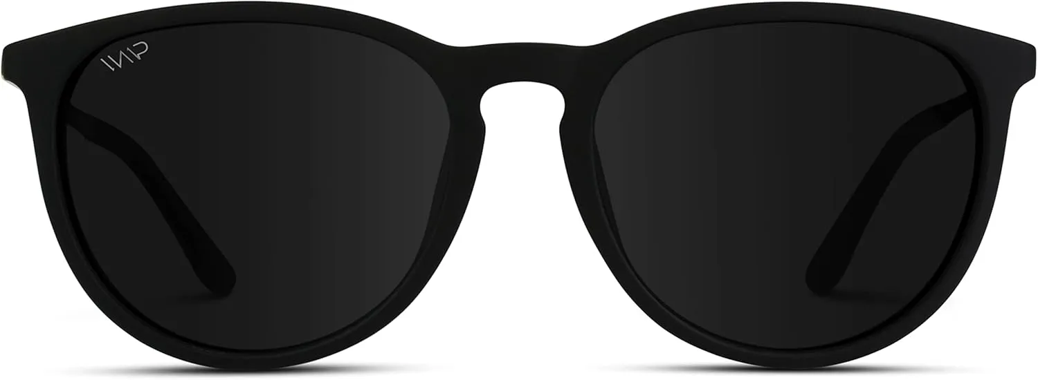 WearMe Pro Women's Round Sunglasses with Polarized UV Protection, Trendy Retro Designer Style