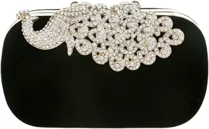Women Crystal Evening Bag Clutches Purse Chain Wallet Handbag Elegant Party