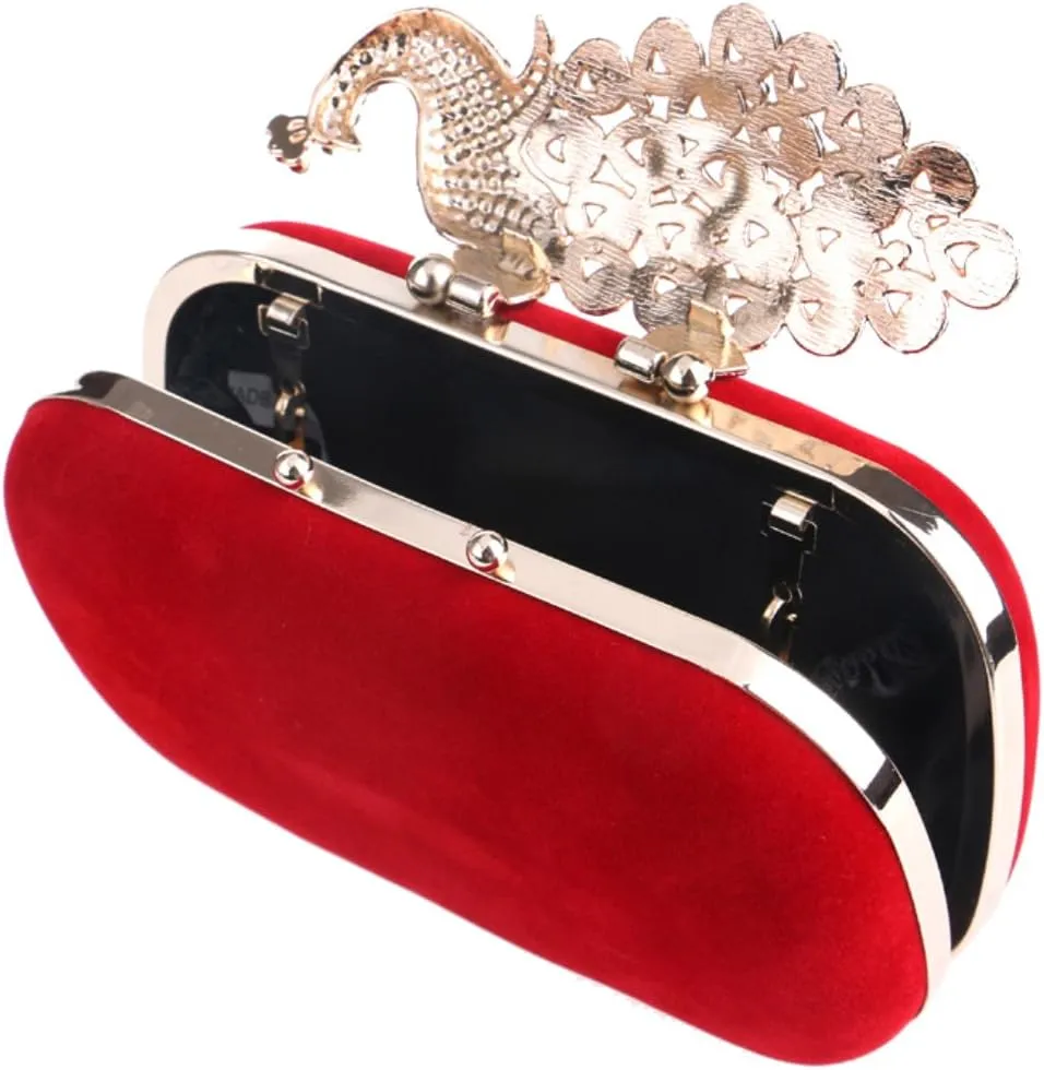 Women Crystal Evening Bag Clutches Purse Chain Wallet Handbag Elegant Party