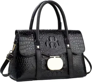Women Purse Satchel Bag Long Crossbody Classy Tote Bag PU Leather Hobo Bag