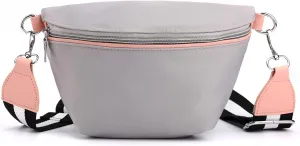 Women Shoulder Sling Bag Nylon Chest Purses Waterproof Lightweight Crossbody Bag