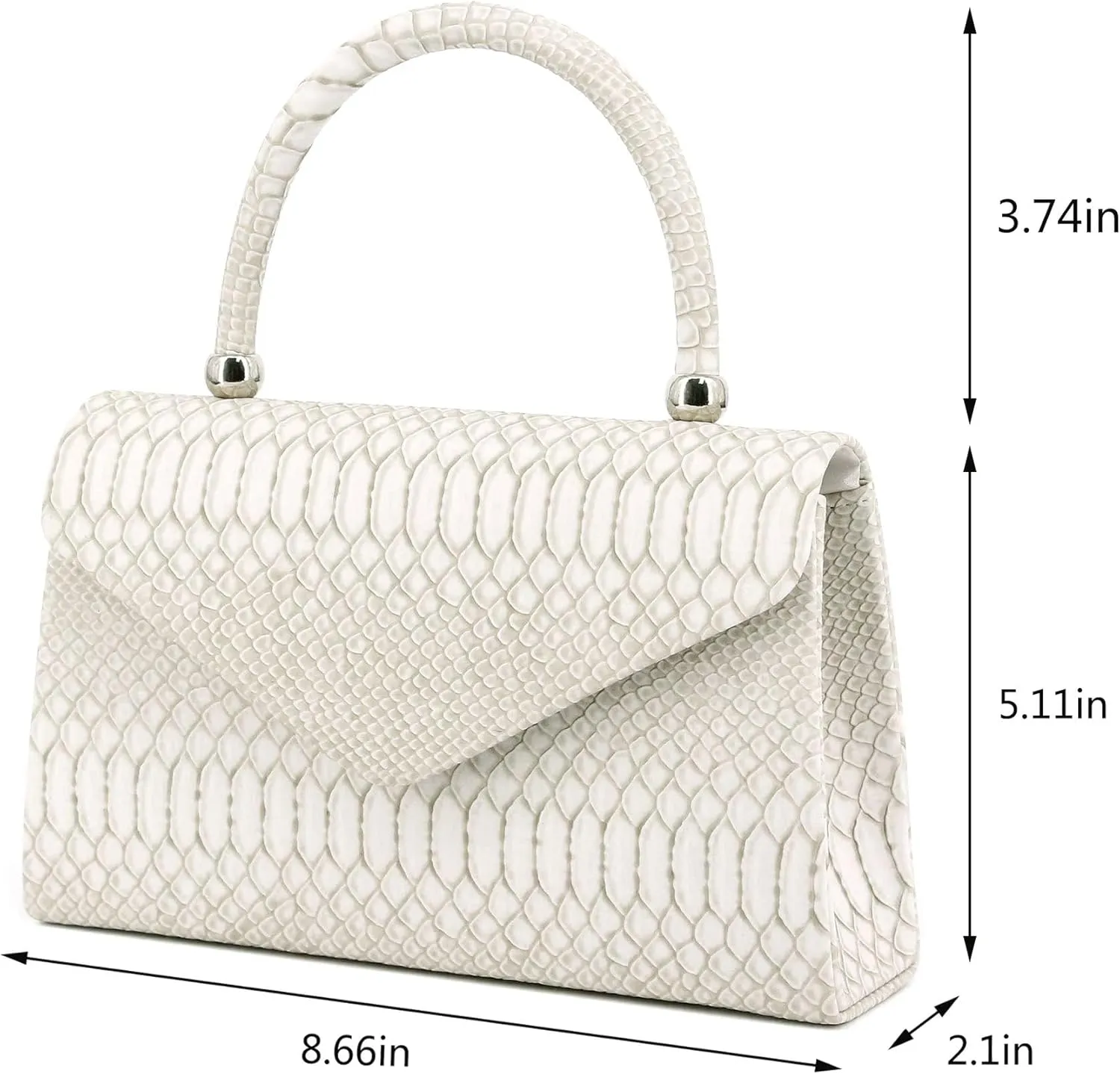 Women's Luxury Rhinestone Decor Shiny Evening Bag Party Clutches Wedding Purses Cocktail Prom Handbags