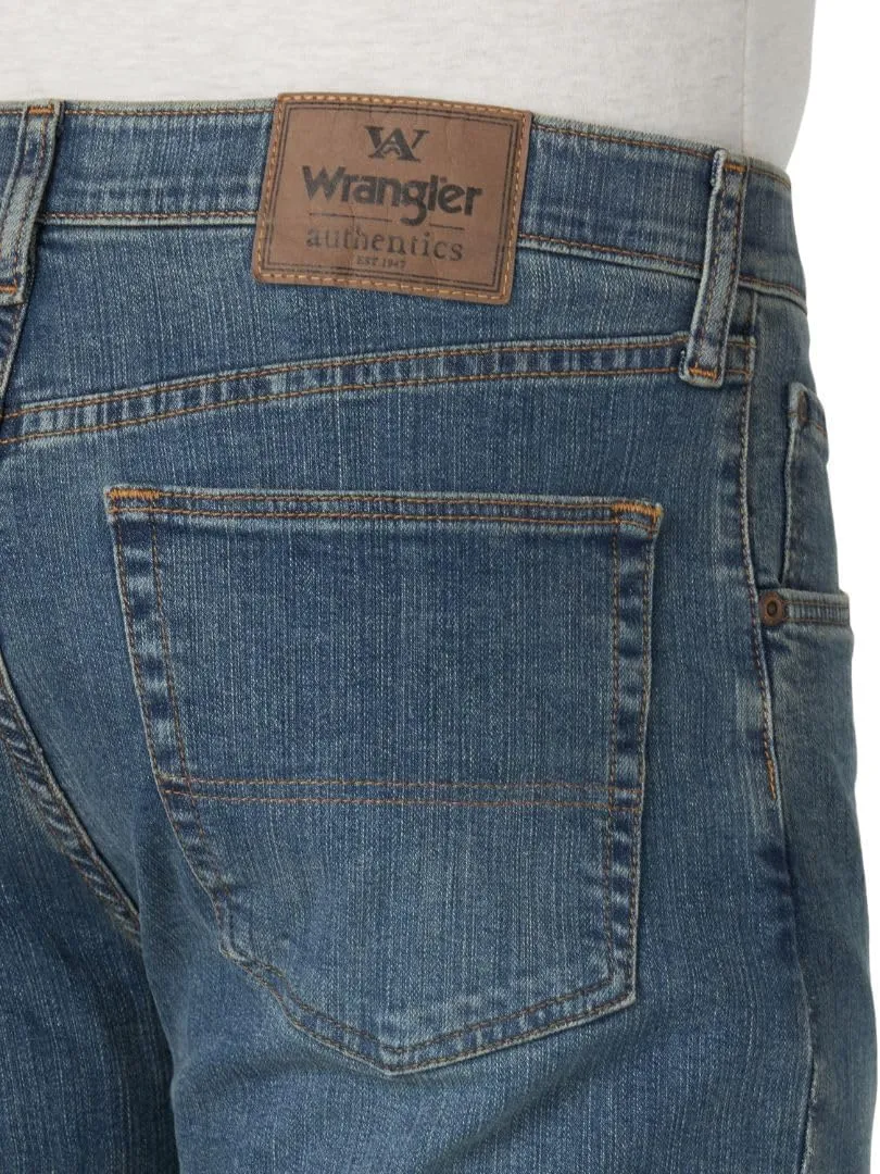 Wrangler Authentics Men's Regular Fit Comfort Flex Waist Jean