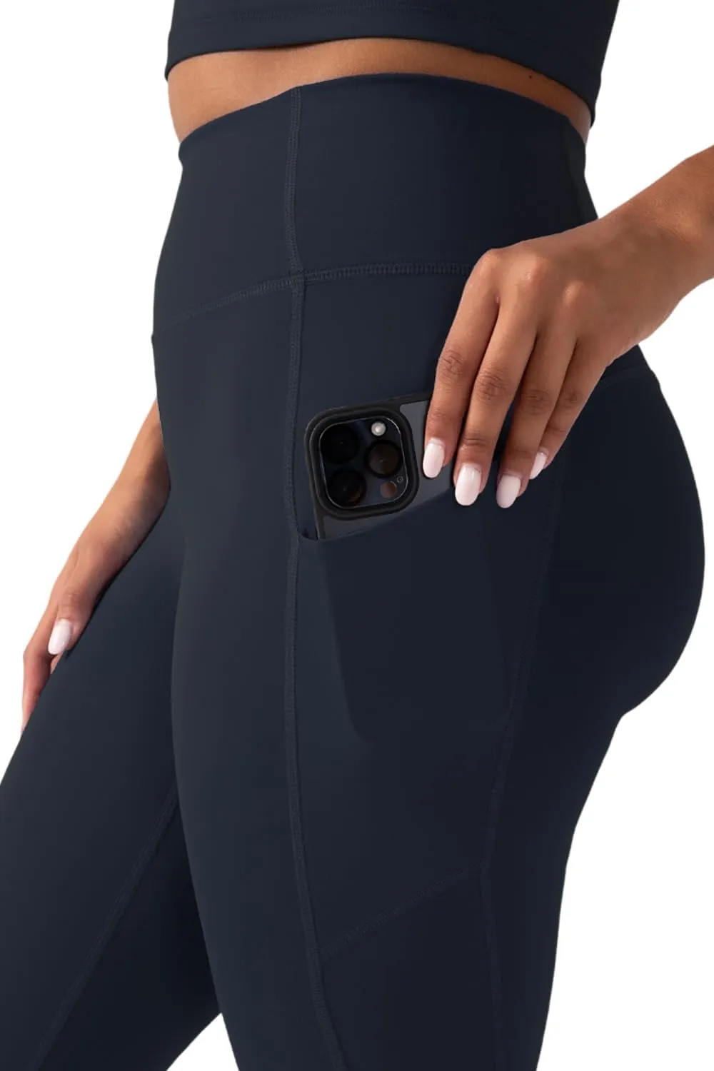 YITTY Active Women's Ultraluxe High-Waist Pocket Legging, Athleisure, 4-Way-Stretch