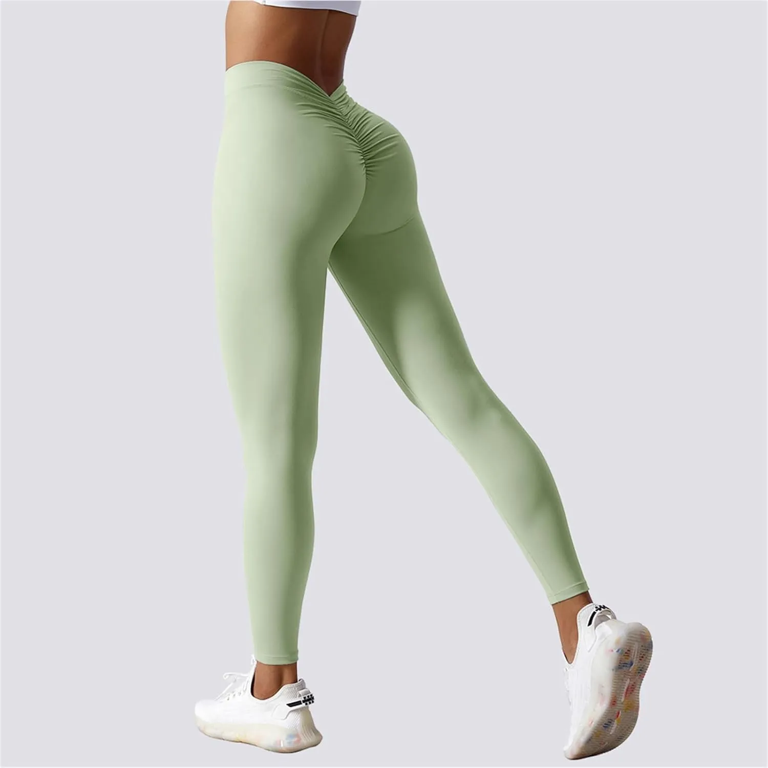 Yoga Pants Women Wide Leg High Waist Pants Elastic Waist Trousers Summer Casual Workout Joggers Pant 2025