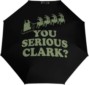 You Serious Clark Travel Umbrella for Rain Windproof 3 Folding Compact Umbrella for Backpack Purse