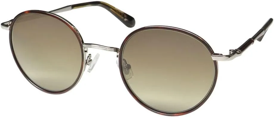 Zac Posen Lionel Oversized Round Shaped Premium Acetate Materials Lenses American Fashion Designer Sunglasses/Shades [49-22-138, elk horn]
