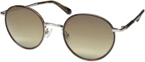 Zac Posen Lionel Oversized Round Shaped Premium Acetate Materials Lenses American Fashion Designer Sunglasses/Shades [49-22-138, elk horn]